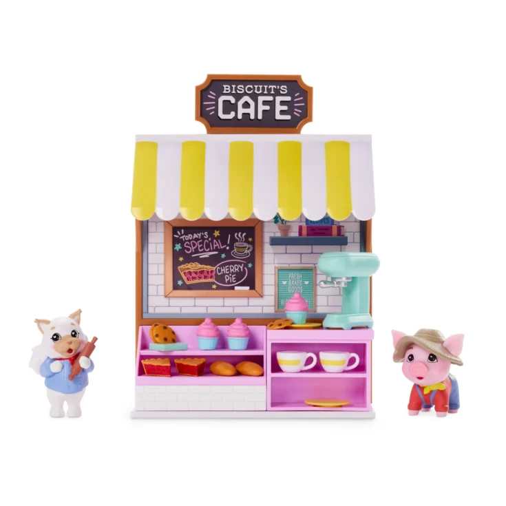 Image for Friendship Heights- Playset, Market & Cafe with Millie & Biscuit