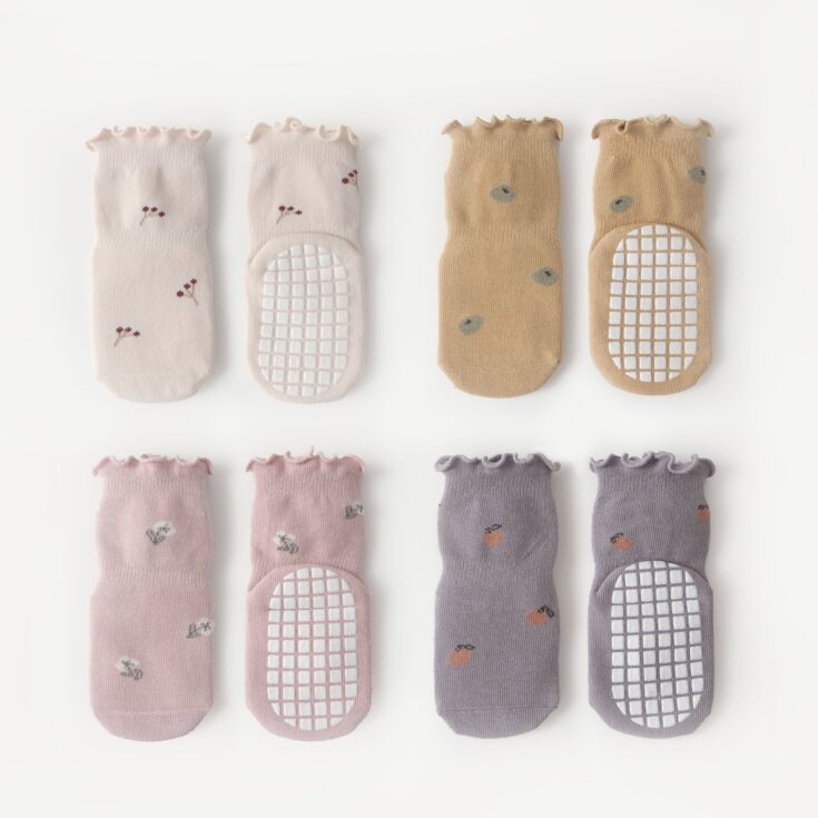 Image for Little Yoga Socks- Cute & Secure Toddler Non-Slip Socks