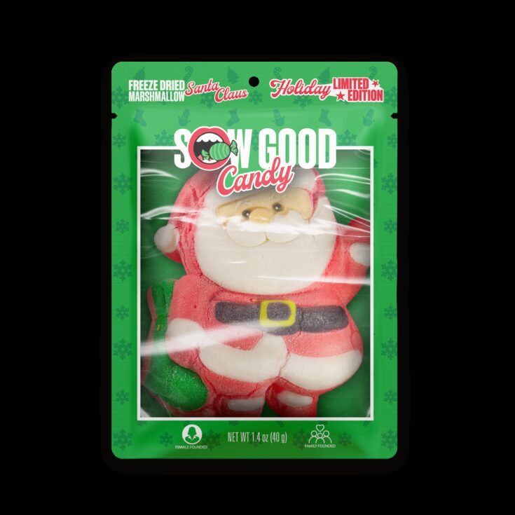 Image for Jumbo Santa, Freeze-dried - Sow Good Candy