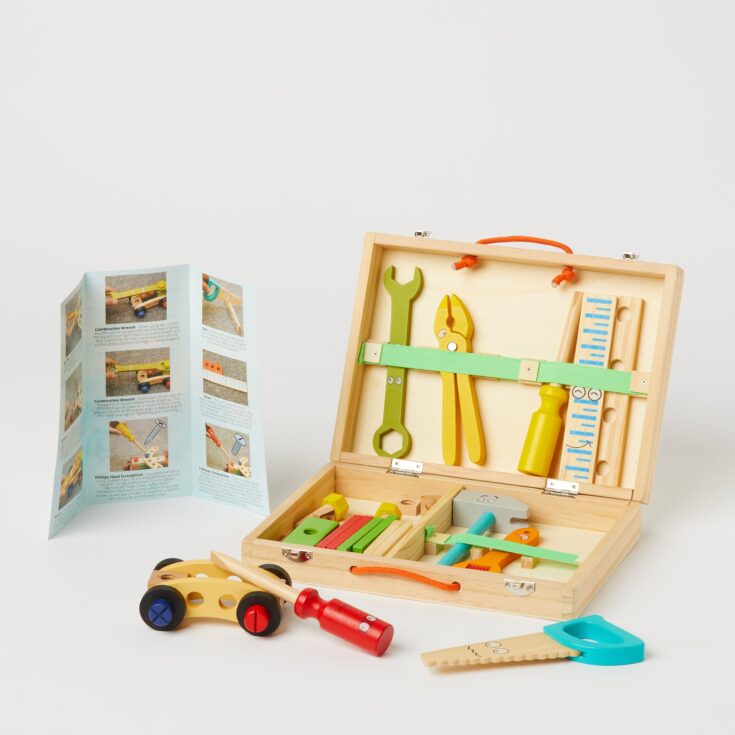 Image for Personalized Toy Tool Box for Kids Big Heart Toys 