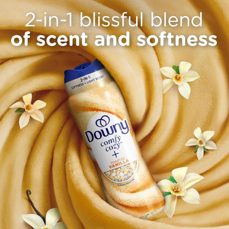 Image for Downy-Comfy Cozy In-Wash Laundry Scent Booster Beads, Toasted Vanilla 