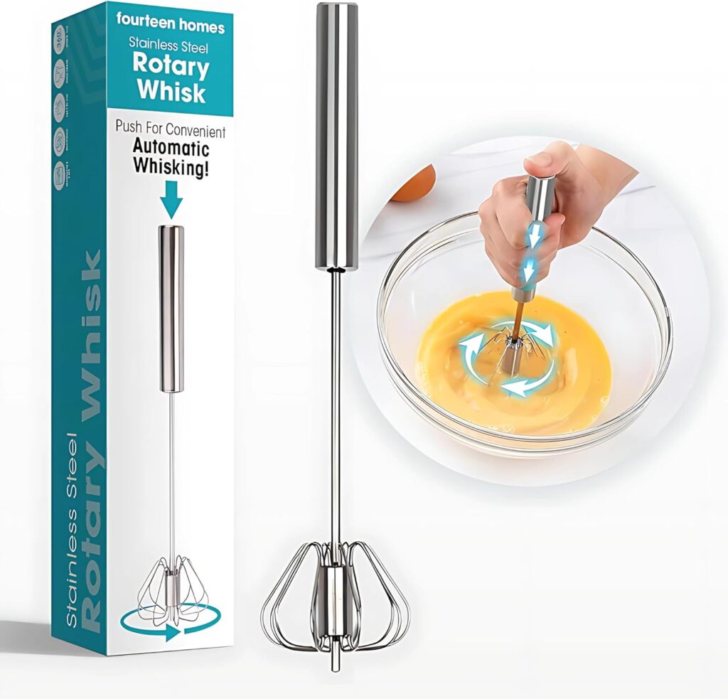 
Fourteen Homes Stainless Steel Egg Whisk