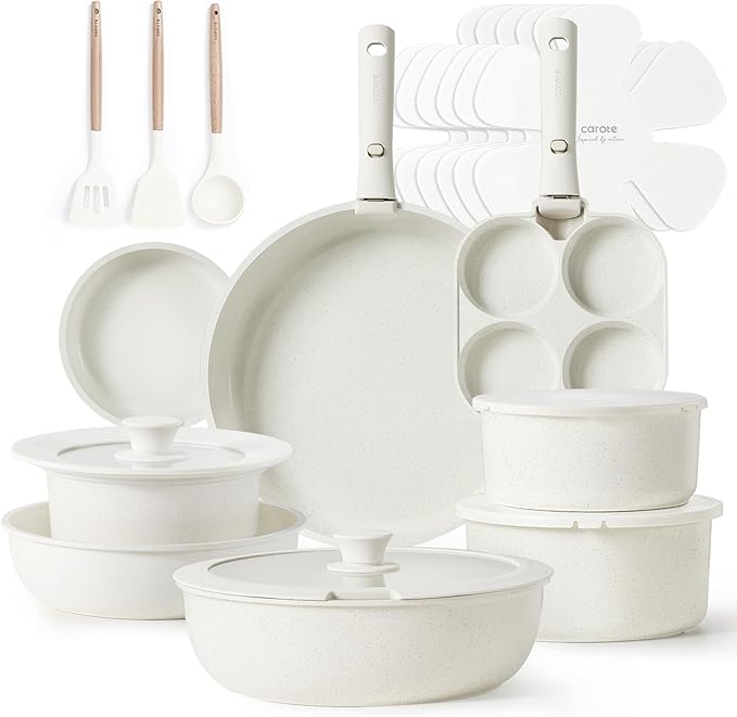 CAROTE 23pcs Cookware Set