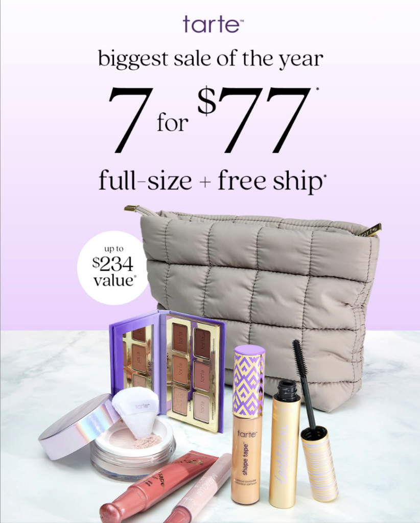 Tarte Custom Kit Sale