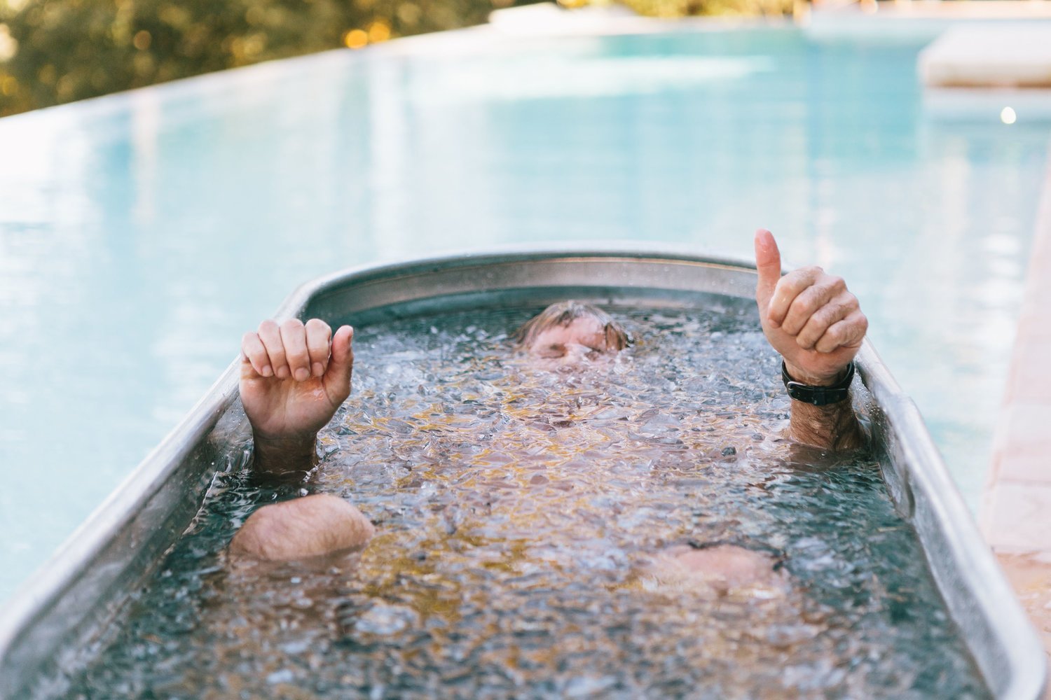 cold plunge ice bath