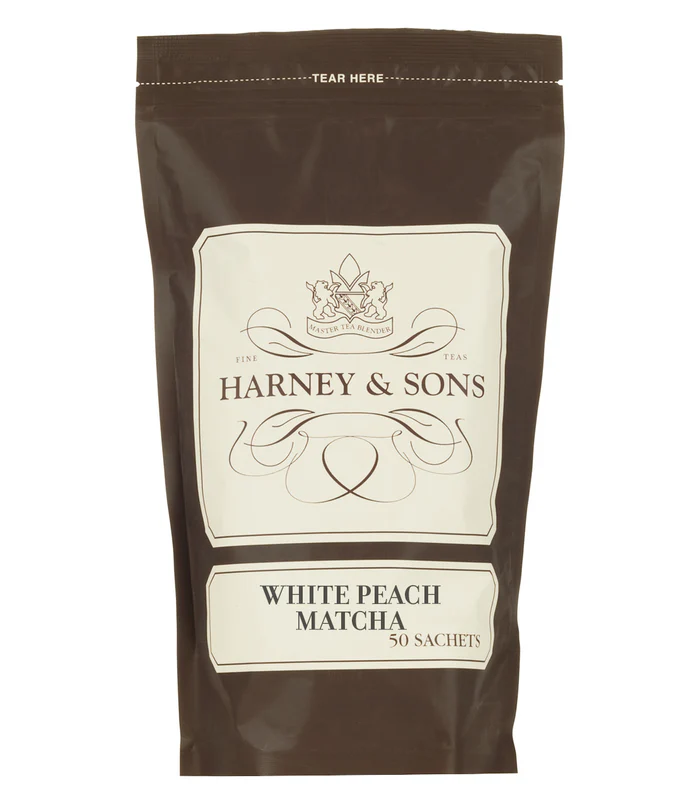 Harney and Sons White Peach Matcha