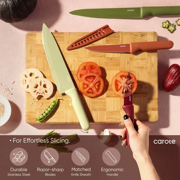Carote 6-Piece Kitchen Knife Set