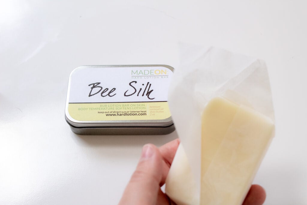 Beesilk lotion bar and tin hot picks for summer
