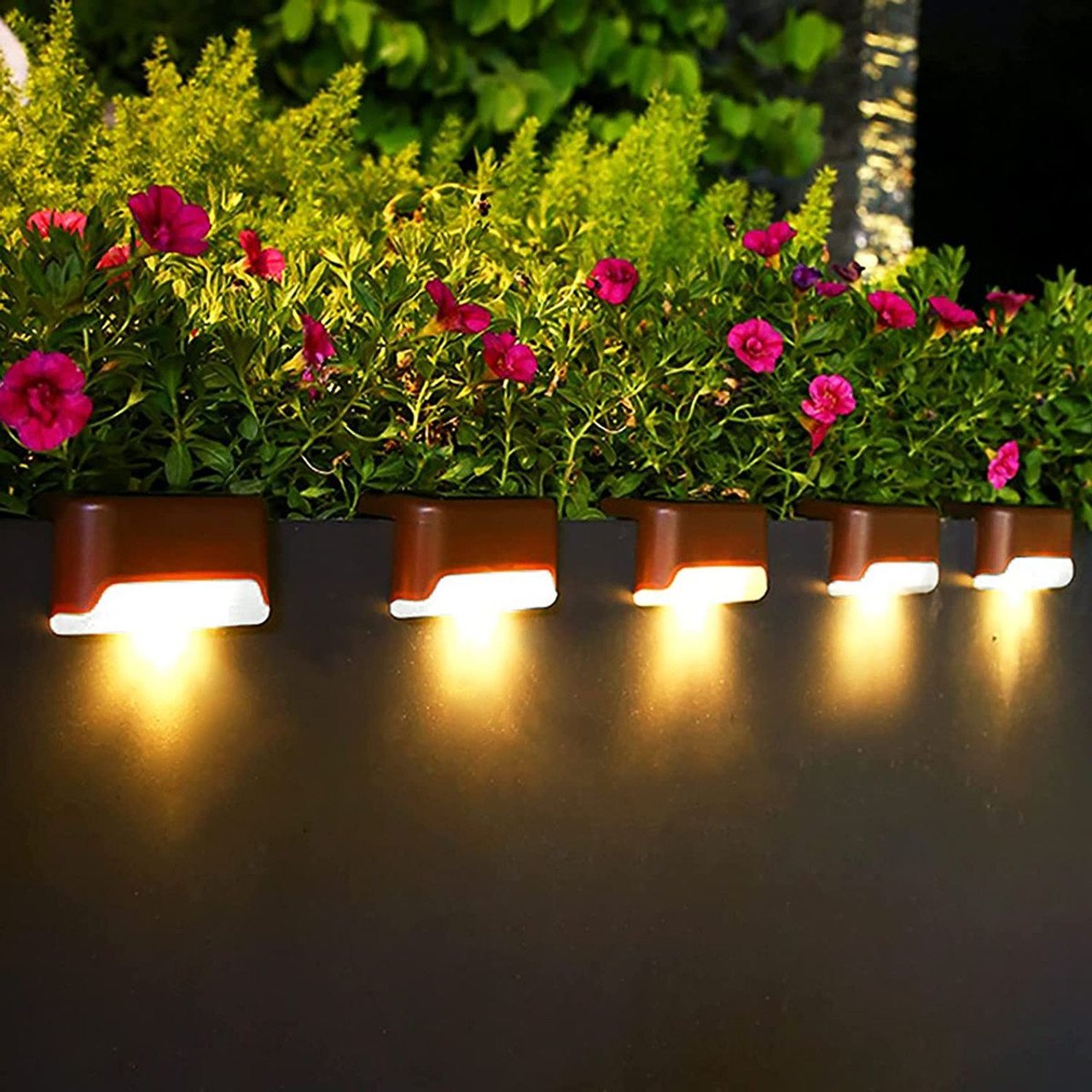 Solar LED Deck and Step Lights
