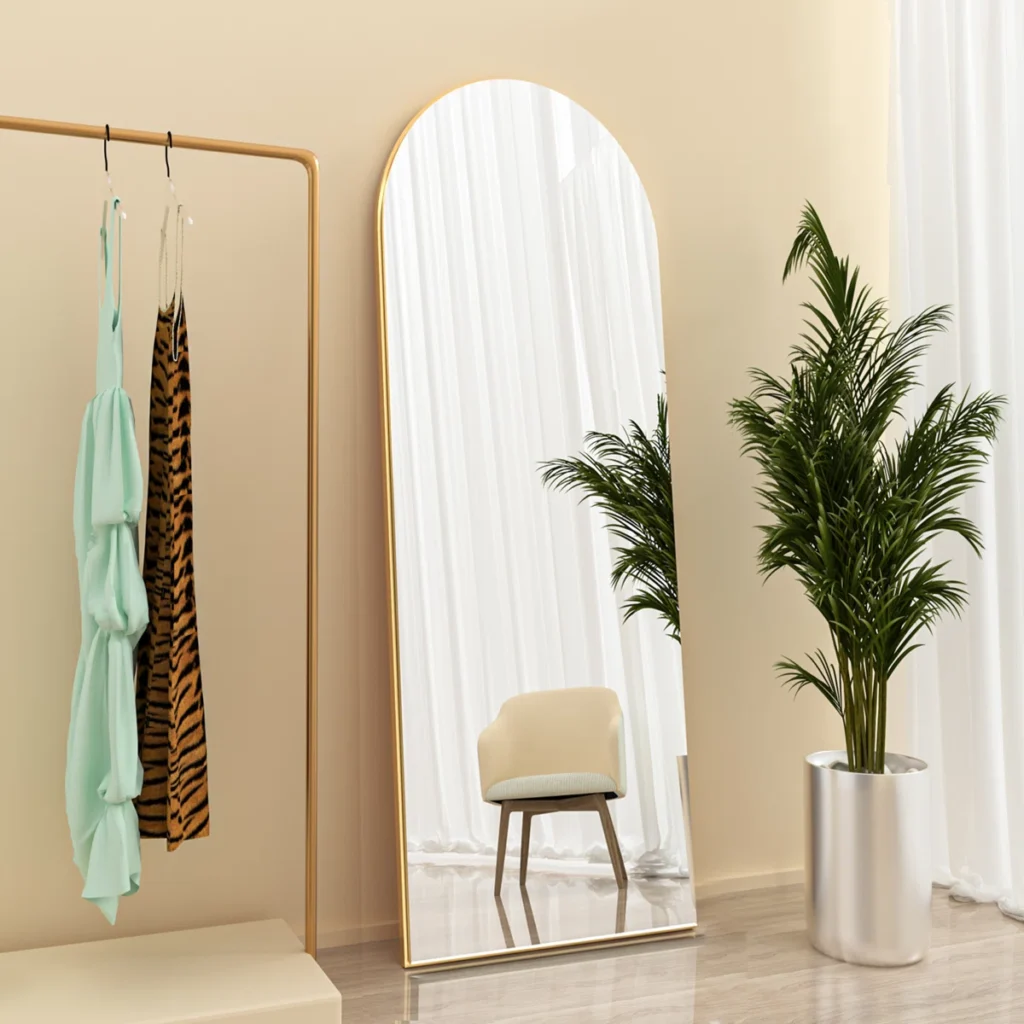 full-length mirror with stand