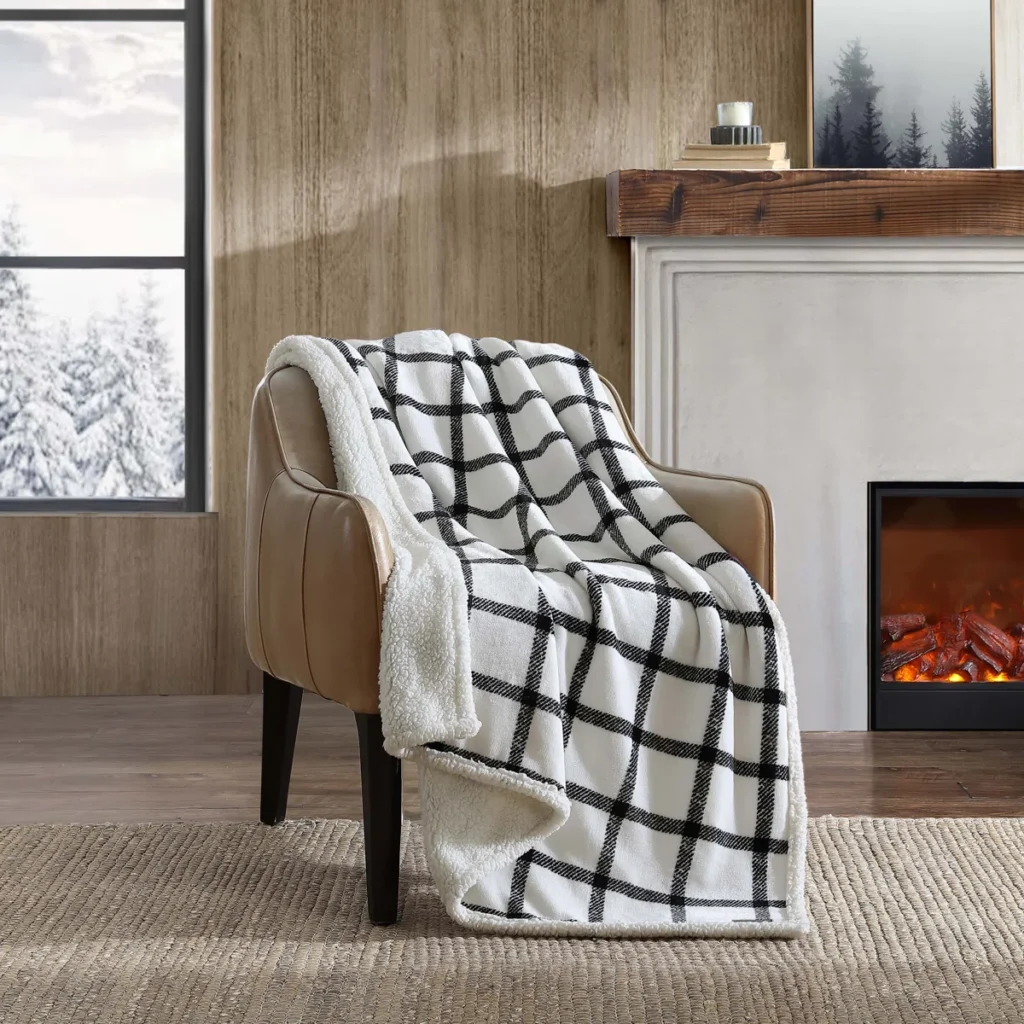 Eddie Bauer fleece throw blanket deal