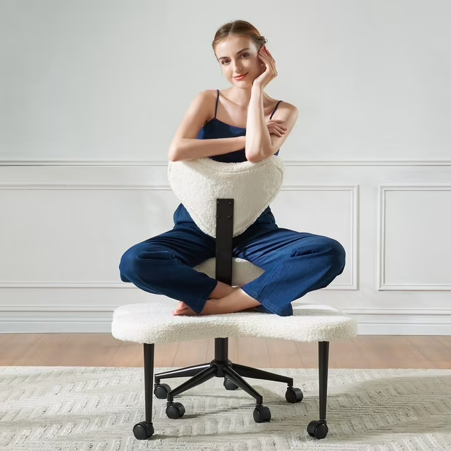 ergonomic cross-legged chair deal