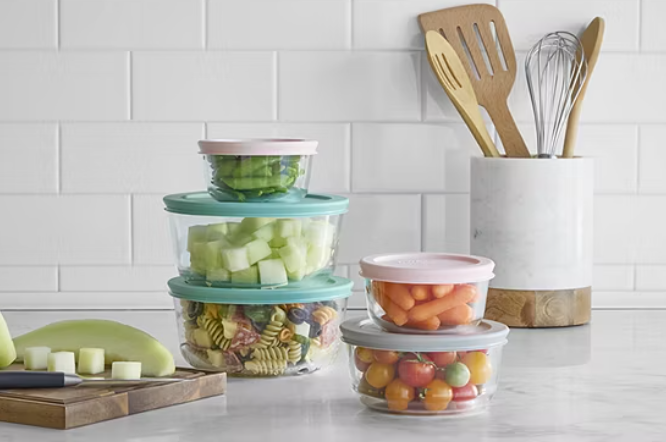 Glass Storage Set