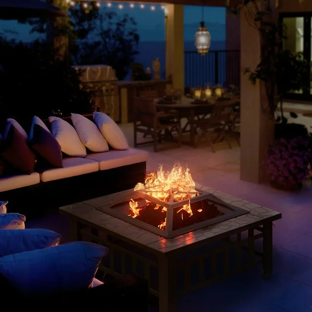 Patio Fire Pit Table