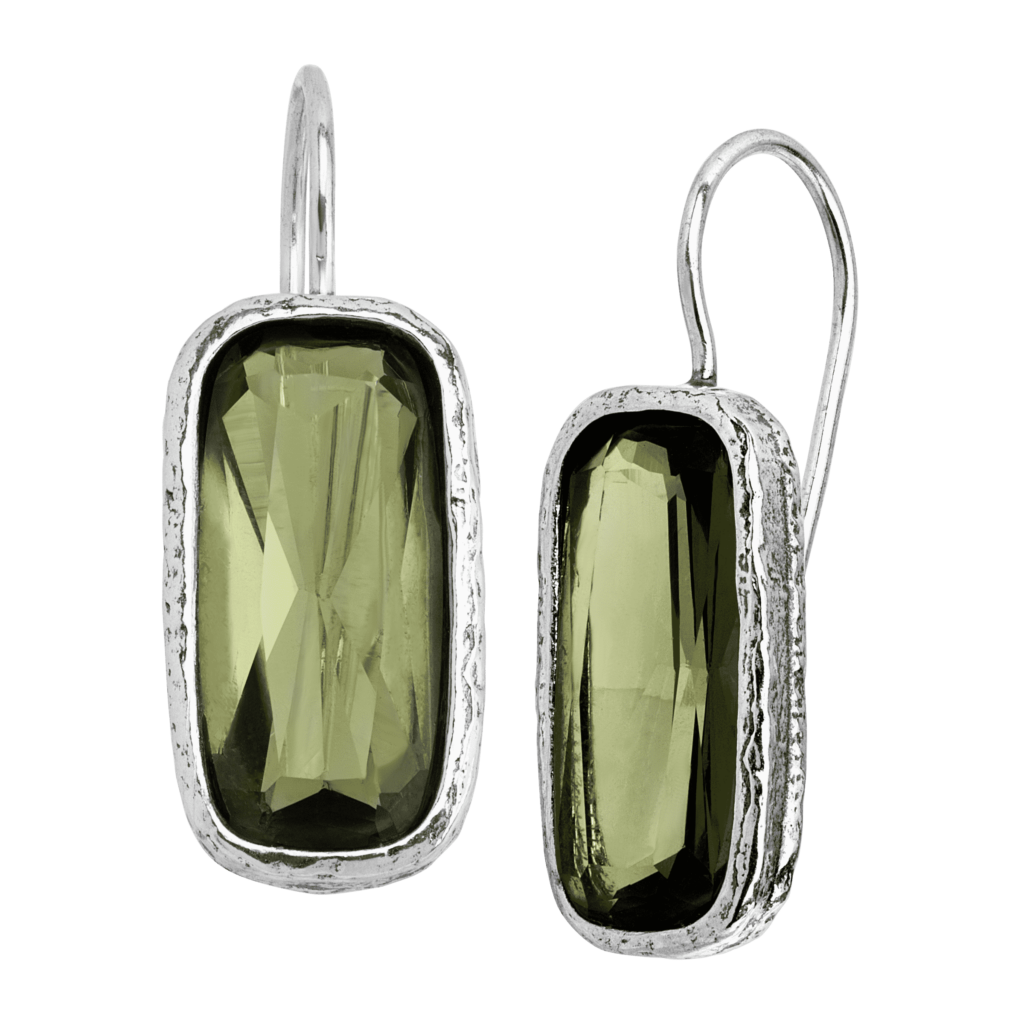 Silpada- Olivine Drop Earrings
