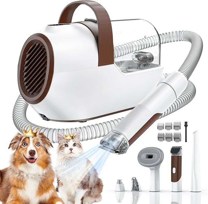 pet grooming vacuum kit