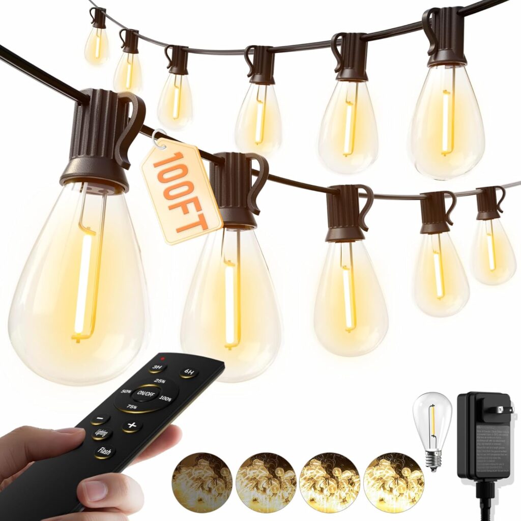 outdoor string lights
