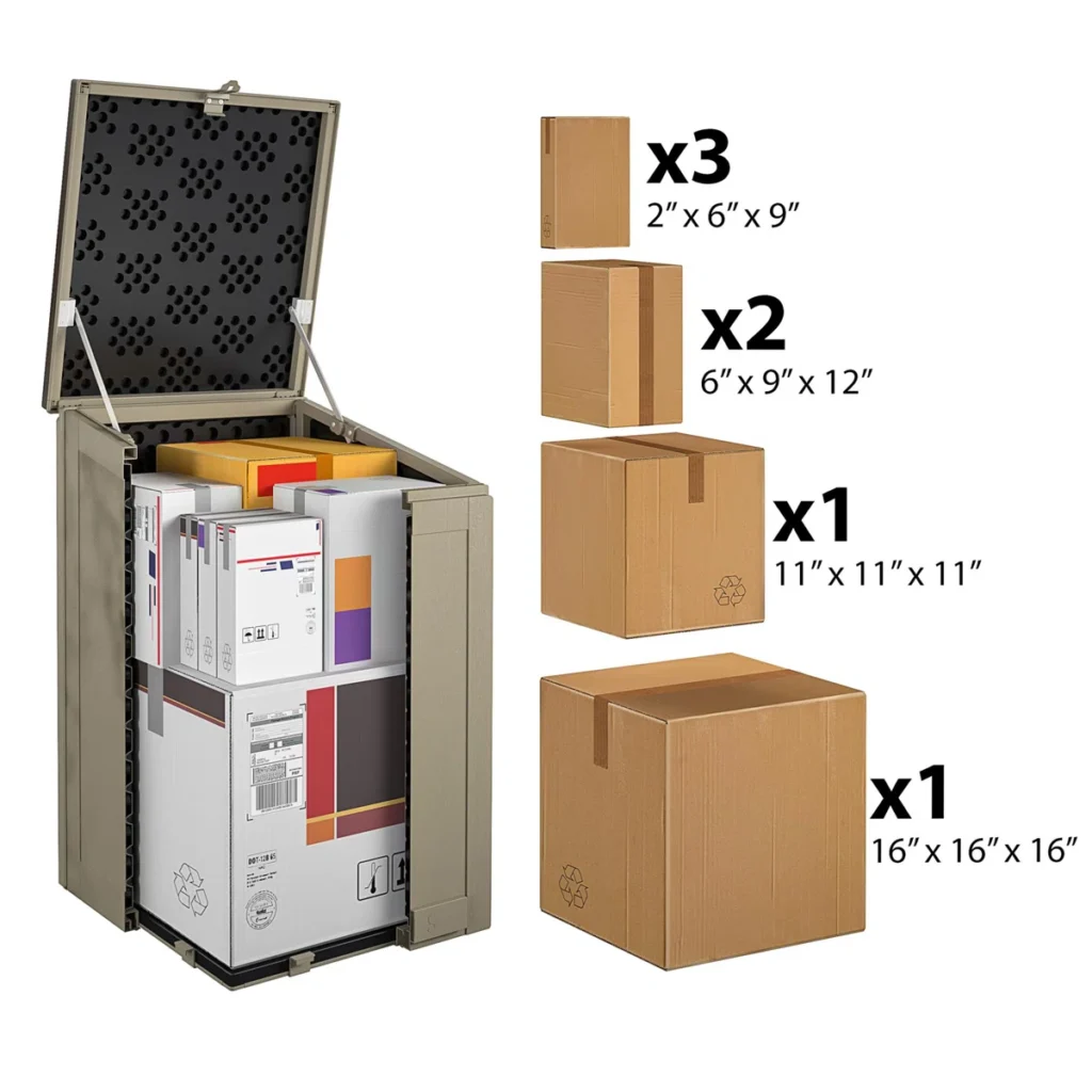 Cosco BoxGuard Package Storage Box