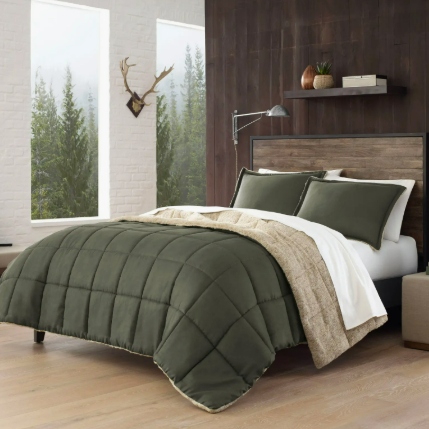 Faux Shearling Comforter