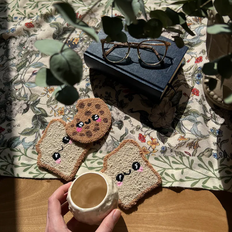 tufted mug rugs