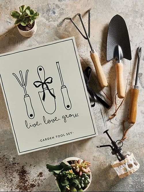Pretty Lovely Gift Boutique- Live. Love. Grow. Garden Tool Set