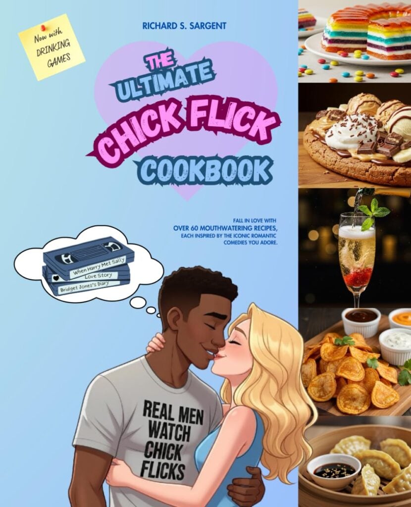 THE ULTIMATE CHICK FLICK COOKBOOK: Fall in love with over 60 mouthwatering recipes, each inspired by the iconic romantic comedies you adore. (Movie Cookbook Series) for fall gifts