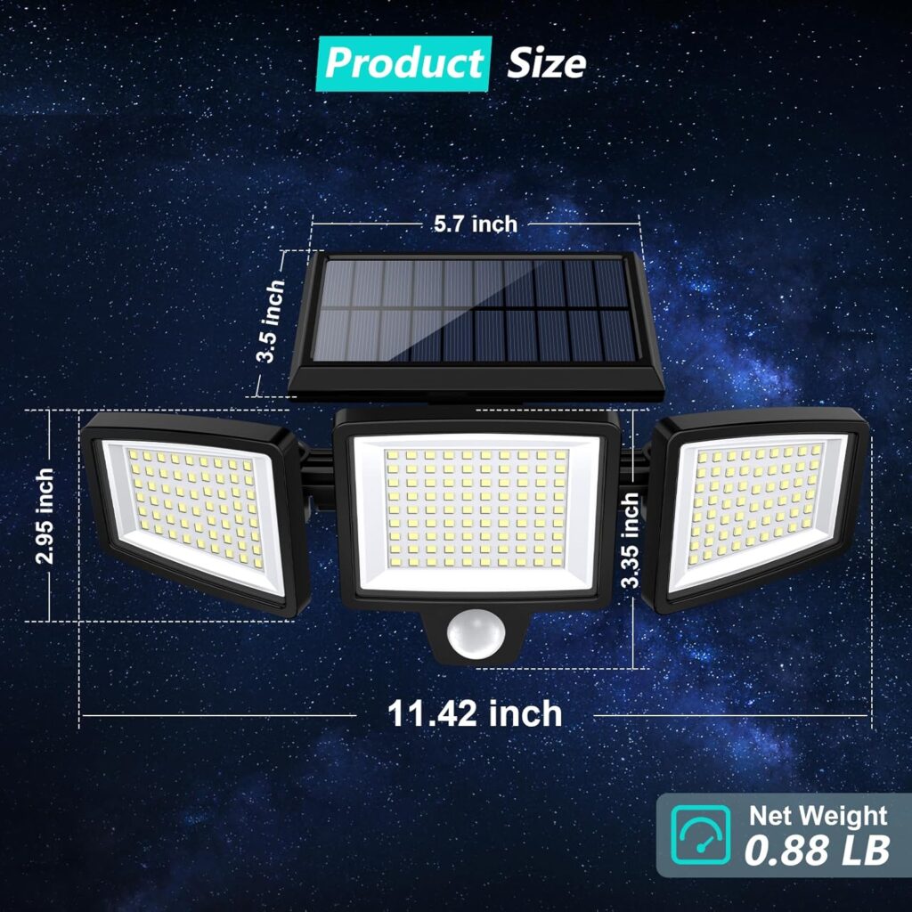solar motion sensor lights