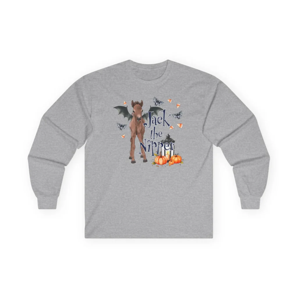 Jack The Nipper Long Sleeve T-Shirt by Katie Van Slyke fall gifts