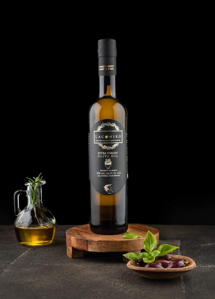 Laconiko Extra Virgin Olive Oil (Certified high phenolic EVOO)