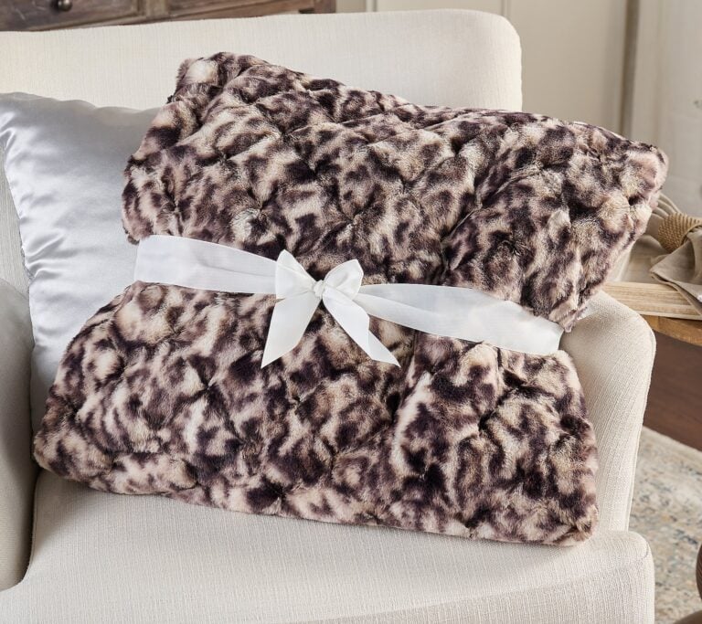 Faux Fur Throw