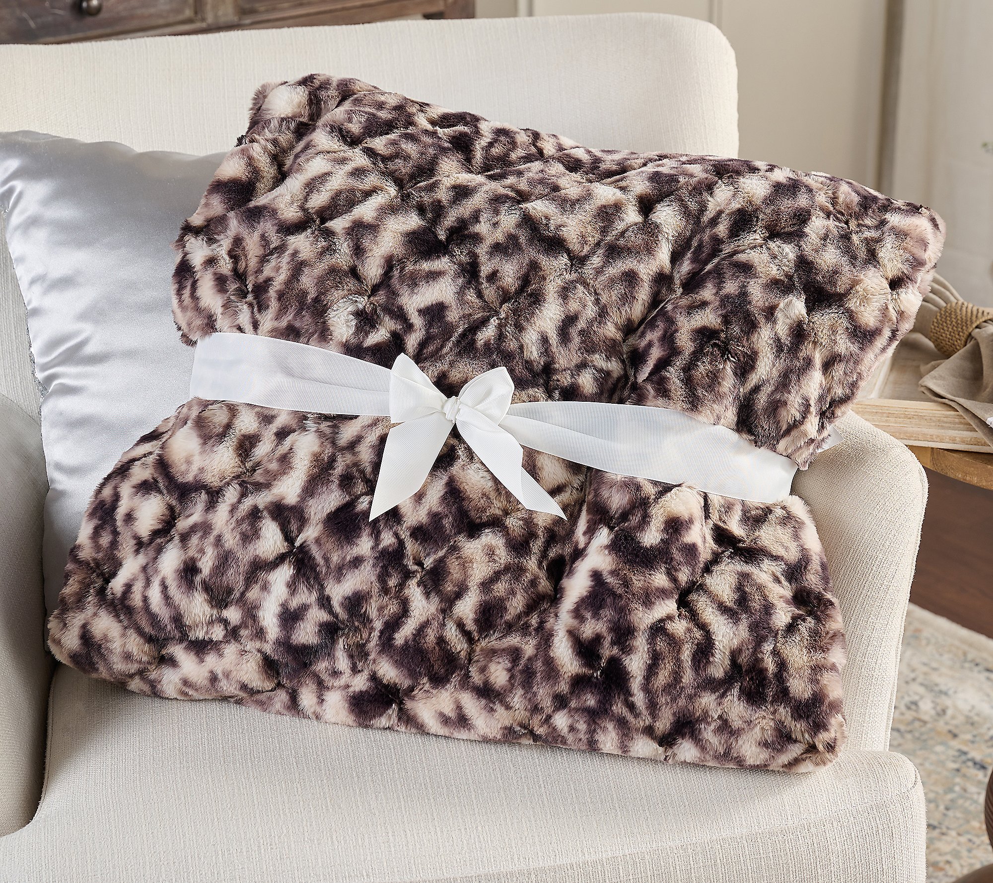Faux Fur Throw