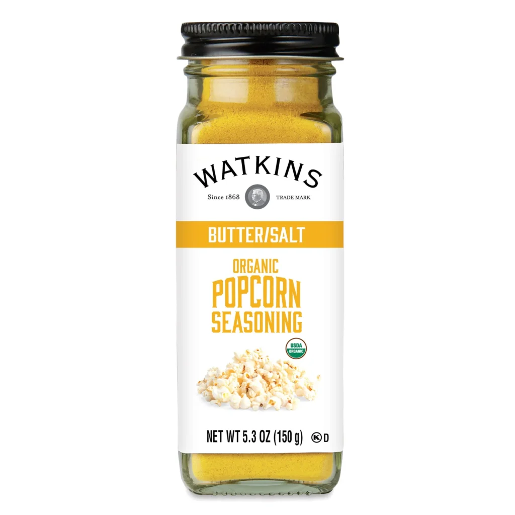 Watkins Organic Butter Salt Popcorn Seasoning