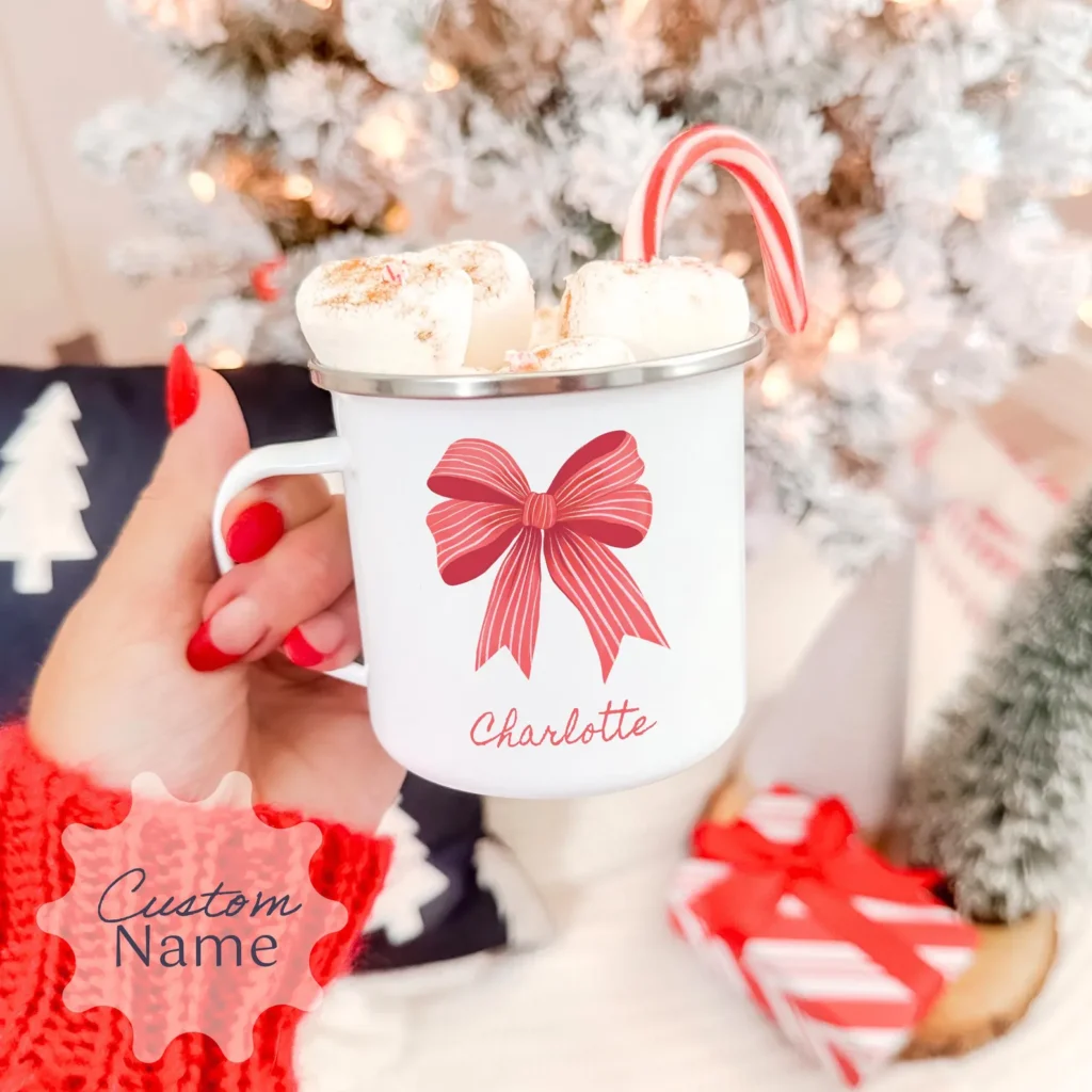 Personalized Hot Chocolate Mug LittleSierraPress Etsy