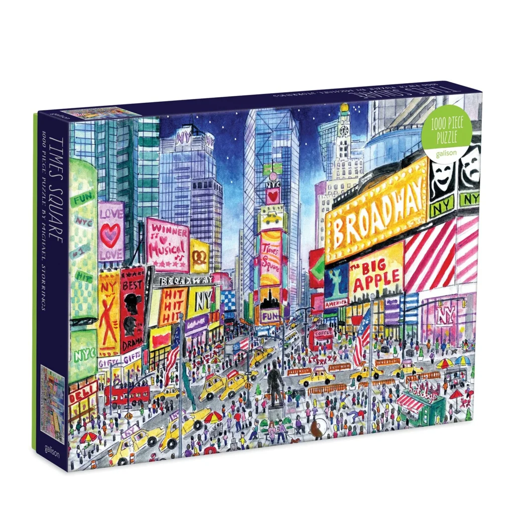 Galison Times Square Puzzle Holiday Gifts