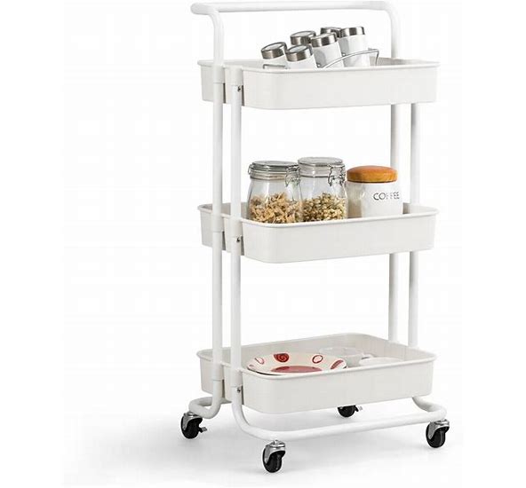Rolling Shelf Cart