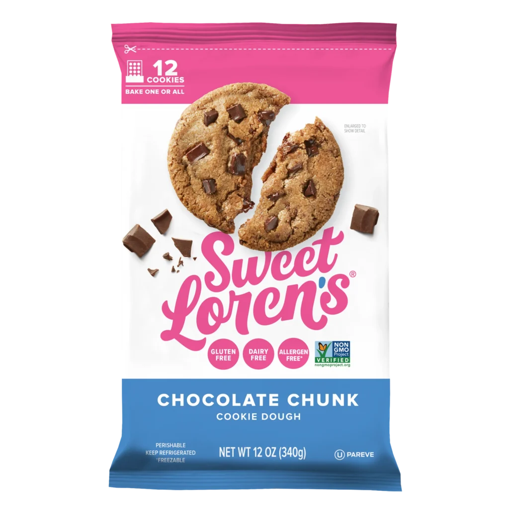Sweet Loren's Case of 6
Chocolate Chunk Cookie Dough