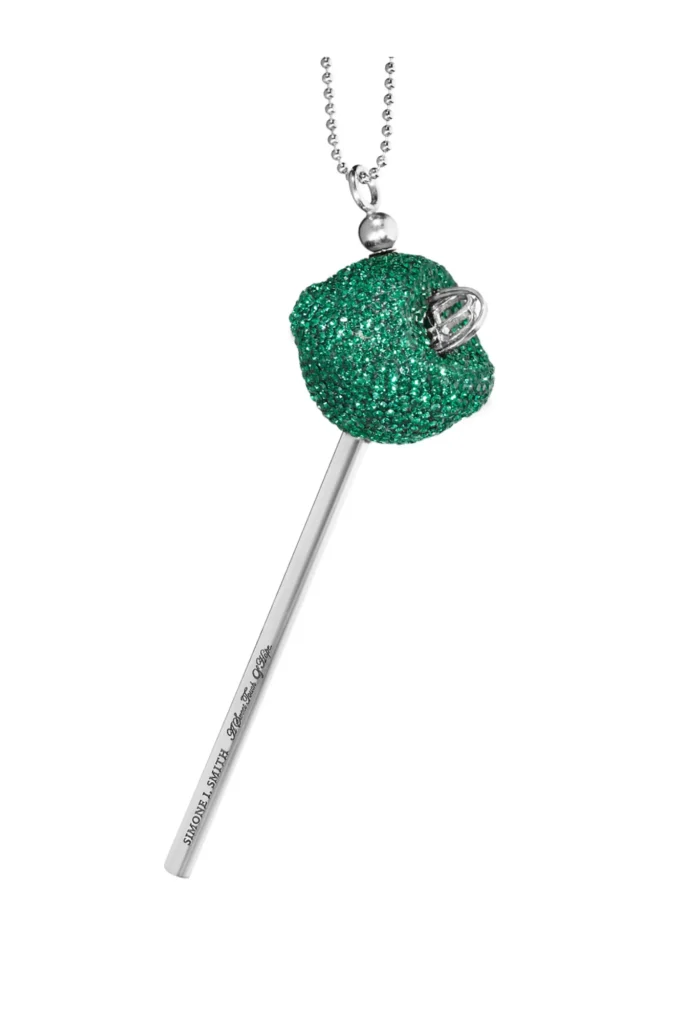 Simone Crystal Lollipop Necklace