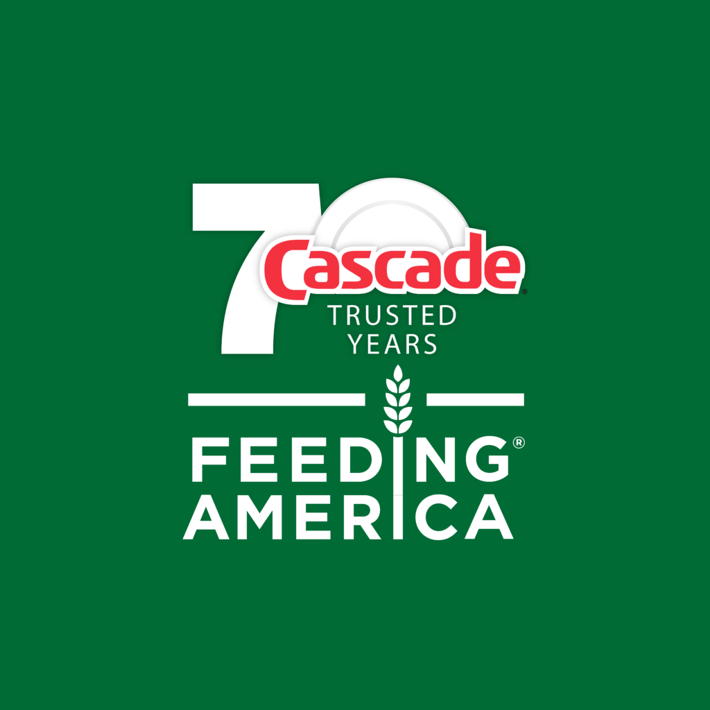 Cascade Feeding America coupon promo