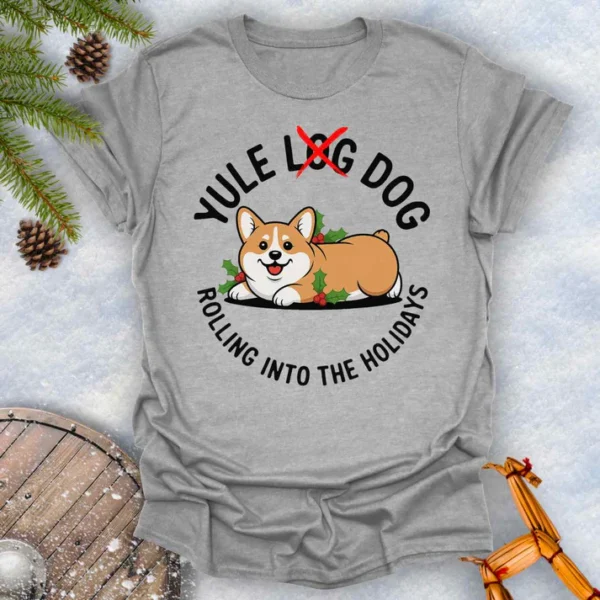 Viking Creatures Co Yule Dog T-Shirt