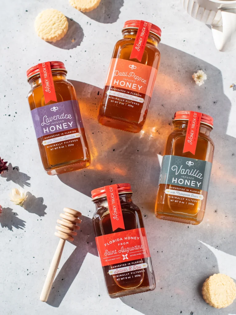 Honey Truck- Infused Honey Sampler Set Holiday Gifts