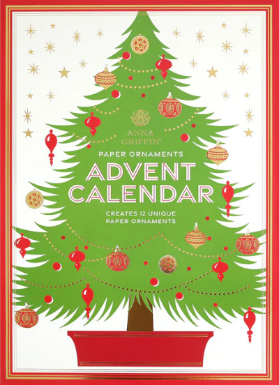 Anna Griffin Paper Ornaments Advent Calendar