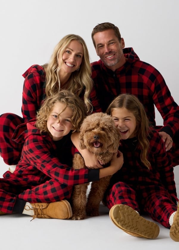 holiday onesies at Fabletics