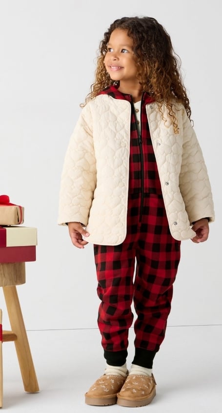 holiday onesies at Fabletics