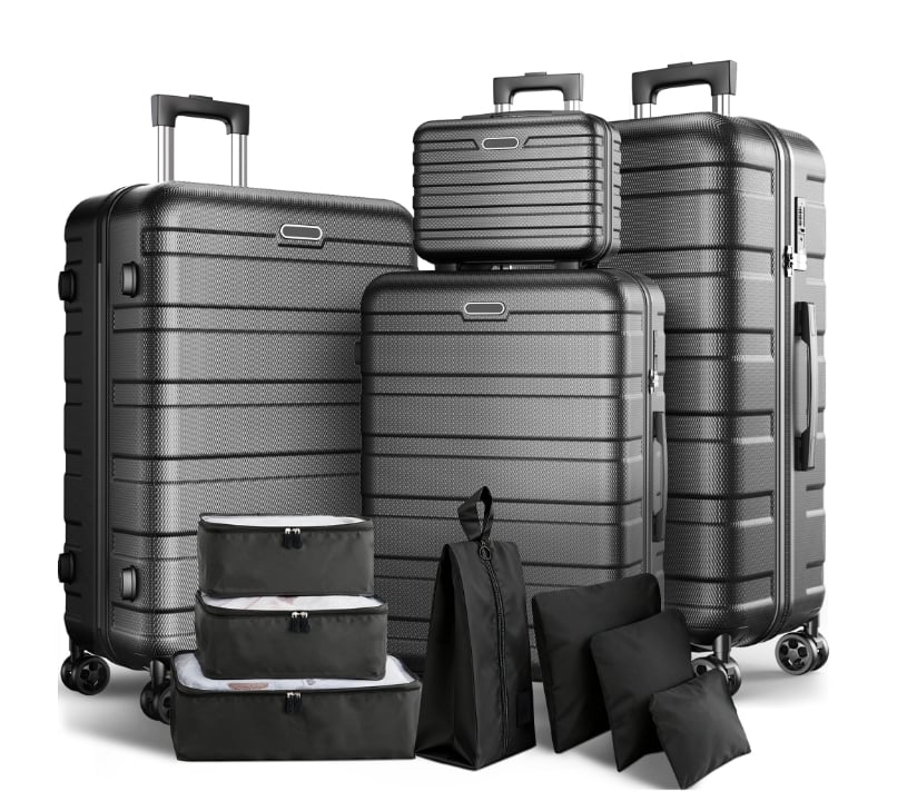 11 piece luggage set