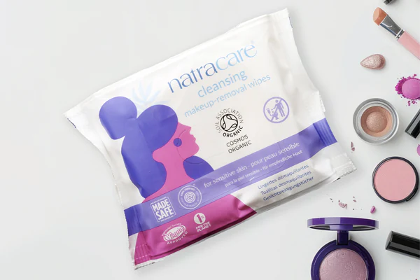 Natracare Organic Cleansing Makeup Remover Wipes