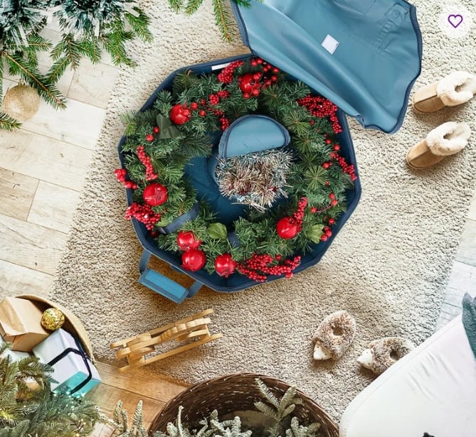 Christmas decor storage