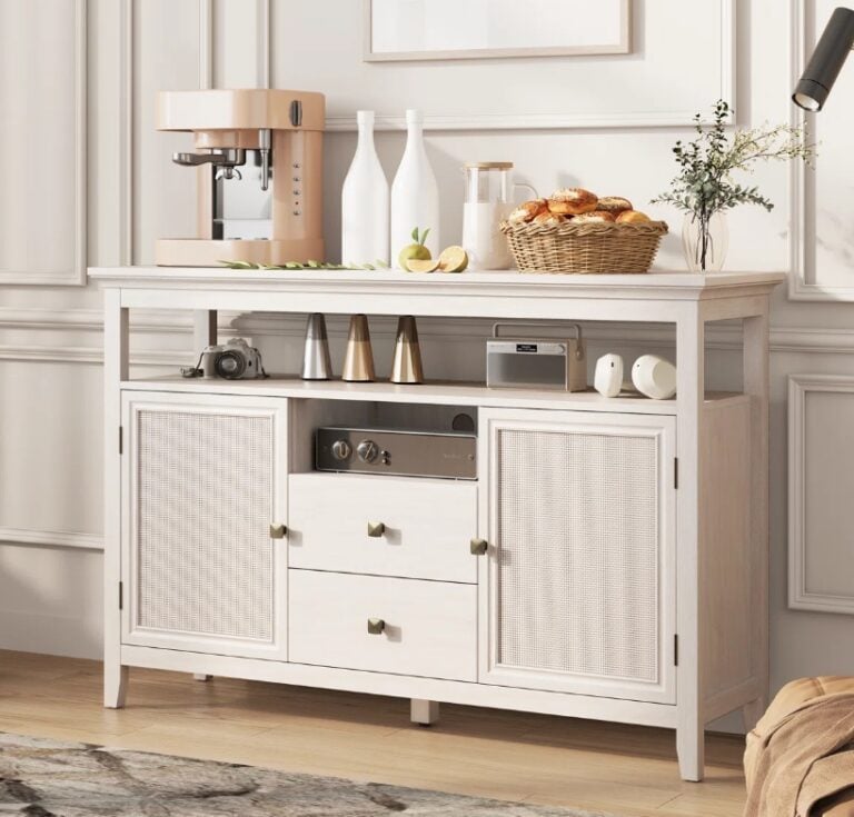 coffee bar cabinet for home