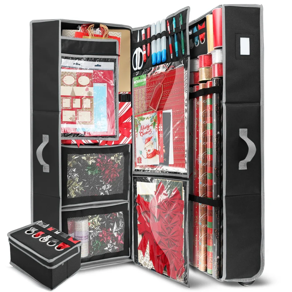 Christmas decor storage