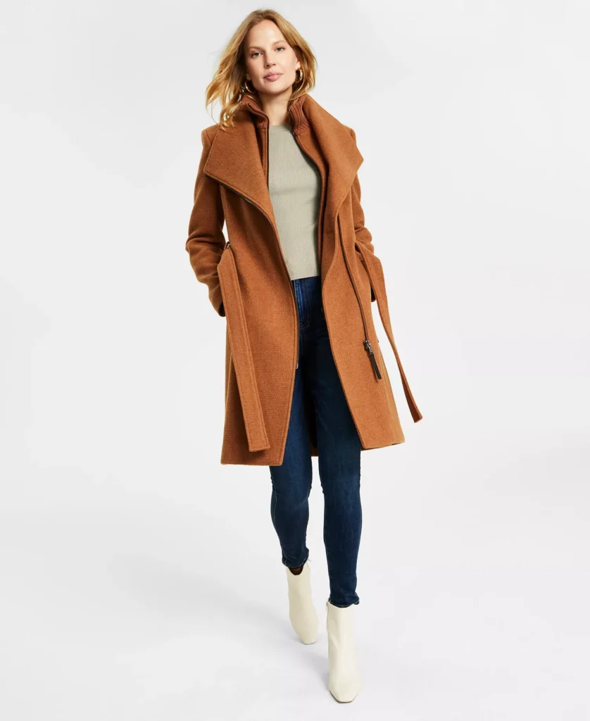 designer women’s coats on sale at Macy’s