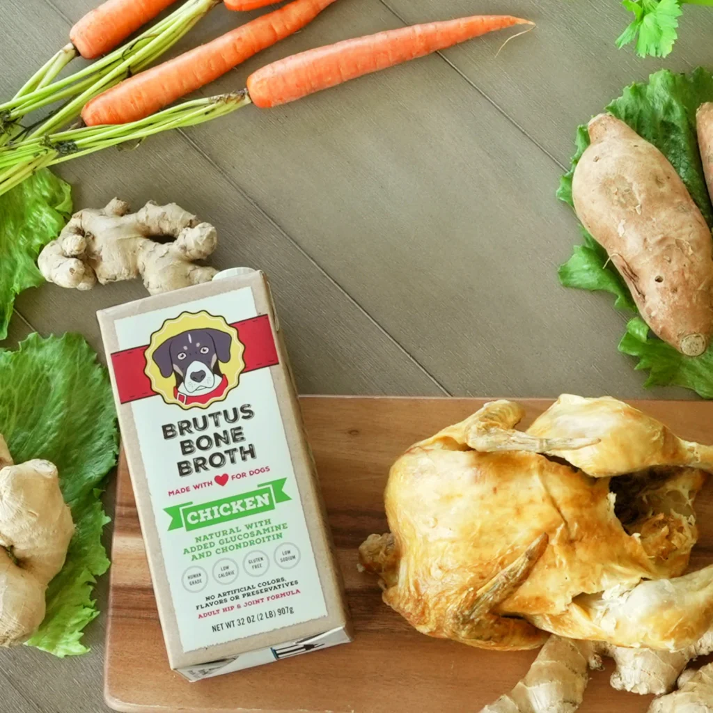 Brutus Bone Broths Chicken Bone Broth Wet Dog Food